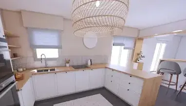 Installation cuisine clé en main Carantec-5