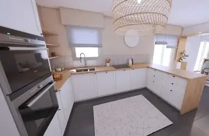 Pose de cuisine à Carantec - image 3