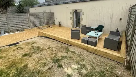 pose de terrasse à Carantec - image 3