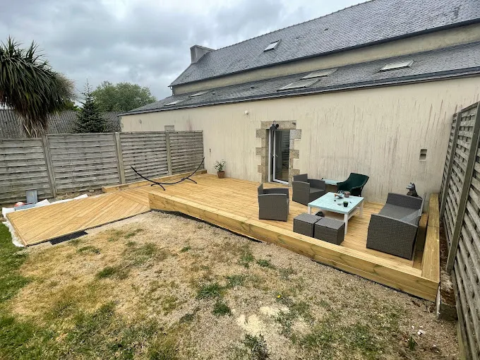 pose de terrasse morlaix