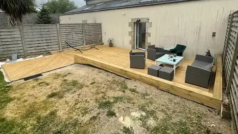 pose de terrasse à Plouigneau - image 3